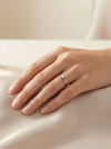 Кольцо с бриллиантом 0,16 ct.