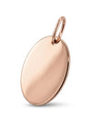 Klasikinis raudono aukso pakabukas moterims