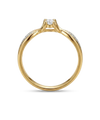 Gredzens ar briljantu 0,154 ct.