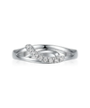 Кольцо с бриллиантами 0.05ct.
