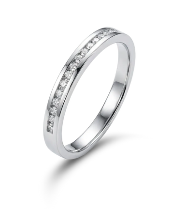 Gredzens ar briljantiem 0,12 ct.