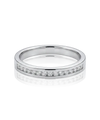Gredzens ar dimanta joslu 0.12ct.