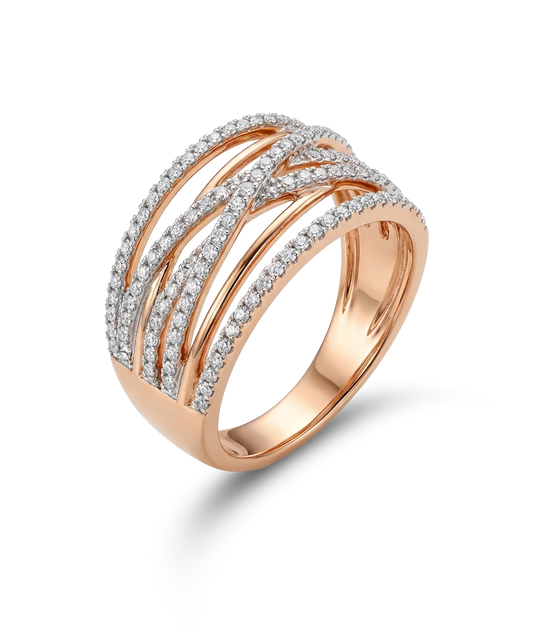 Gredzens ar briljantiem 0,50 ct
