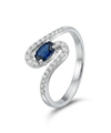 Gredzens ar briljantiem 0.13ct.