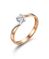 Gredzens ar briljantu 0,16 ct.