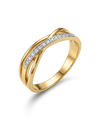 Кольцо с бриллиантами 0.04ct.