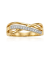Кольцо с бриллиантами 0.04ct.