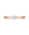 Кольцо с бриллиантом 0.05 ct.