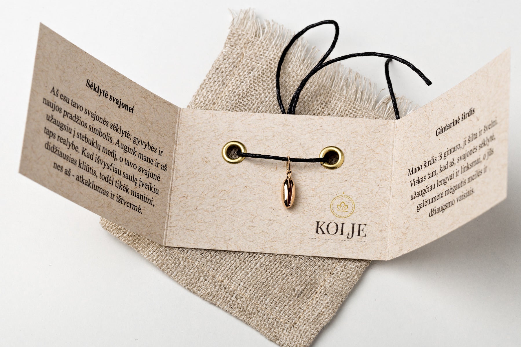 Sēkla ar modernu klipu Koljē